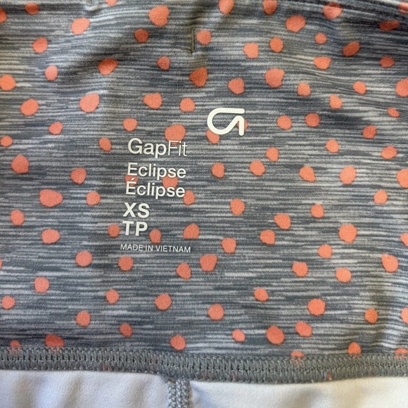 GAPFIT, High Rise Eclipse Full Length Leggings, XS, Gray, Peach - Picture 5 of 9